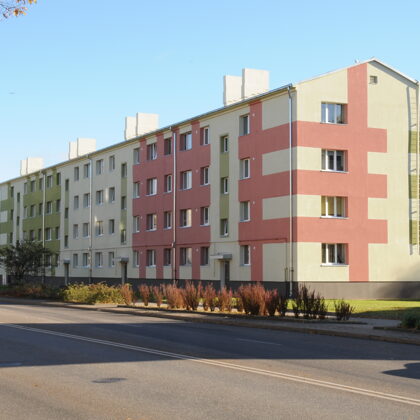 Daudzdzīvokļu mājas energoefektivitātes pasākumu saistītie būvdarbi