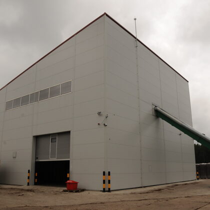 Šķirošanas ceha jaunbūve Meži, Rucavas pagastā, Rucavas novadā