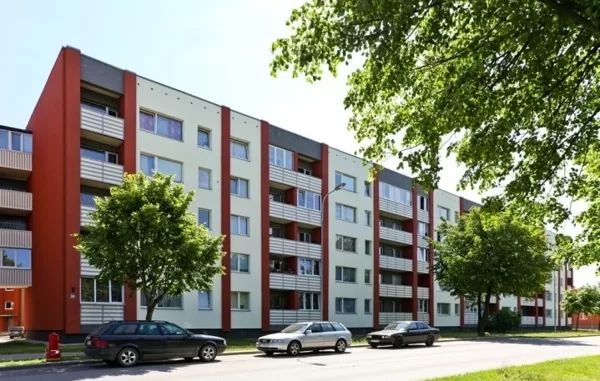 Daudzdzīvokļu mājas energoefektivitātes pasākumu saistītie būvdarbi